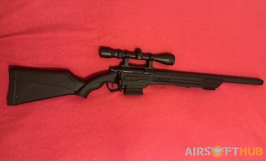 Upgraded T11 Action Army rifle - Used airsoft equipment