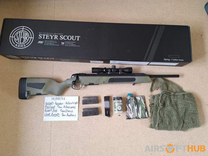 ASG/Modify Steyr Scout - Used airsoft equipment