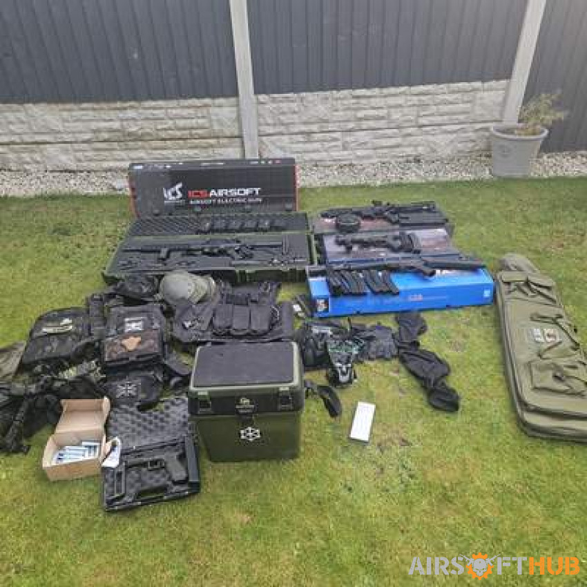 Job lot entire top quality - Used airsoft equipment