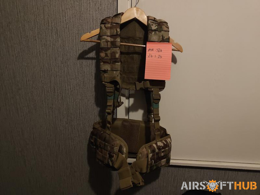 Multicam Belt and Yoke - Used airsoft equipment