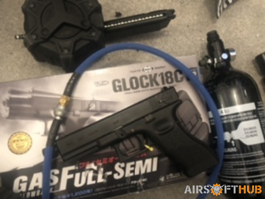 TM GLOCK18c - Used airsoft equipment