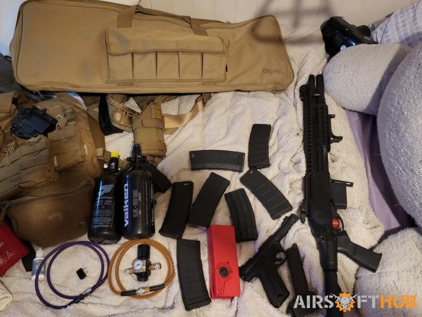 HPA Airsoft setup - Used airsoft equipment