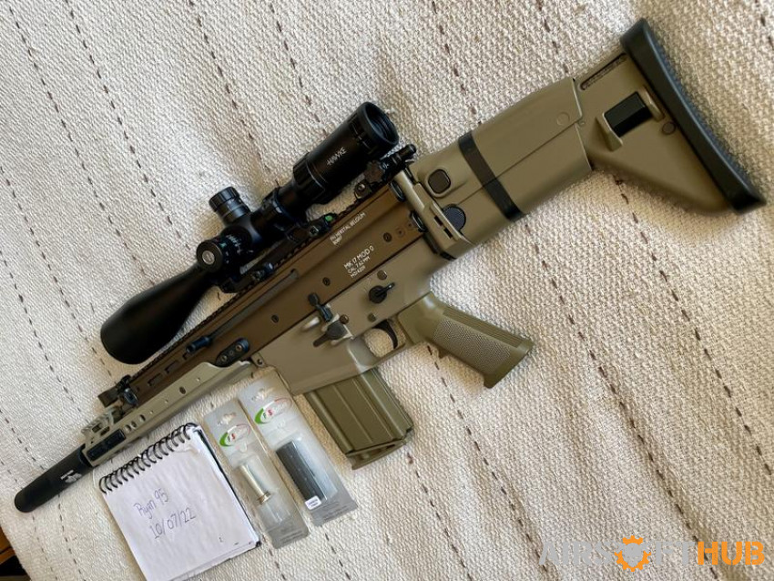 Tokyo Marui Scar H NGRS DMR - Used airsoft equipment