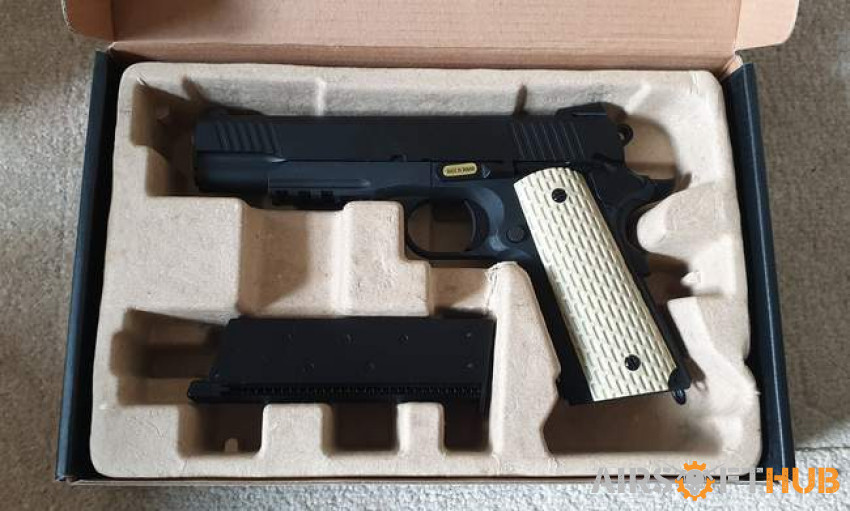 WE "KIMBER" M1911 PISTOL - Used airsoft equipment