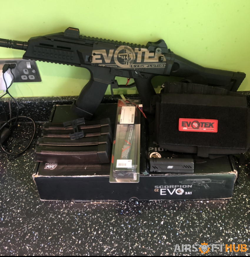 Scorpion evo - Used airsoft equipment