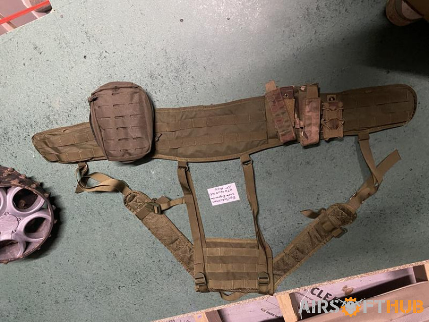 Condor belt and harness system - Used airsoft equipment