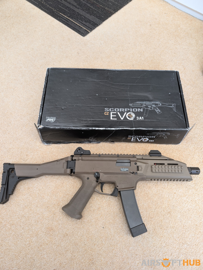 Cz scorpion Evo - Used airsoft equipment