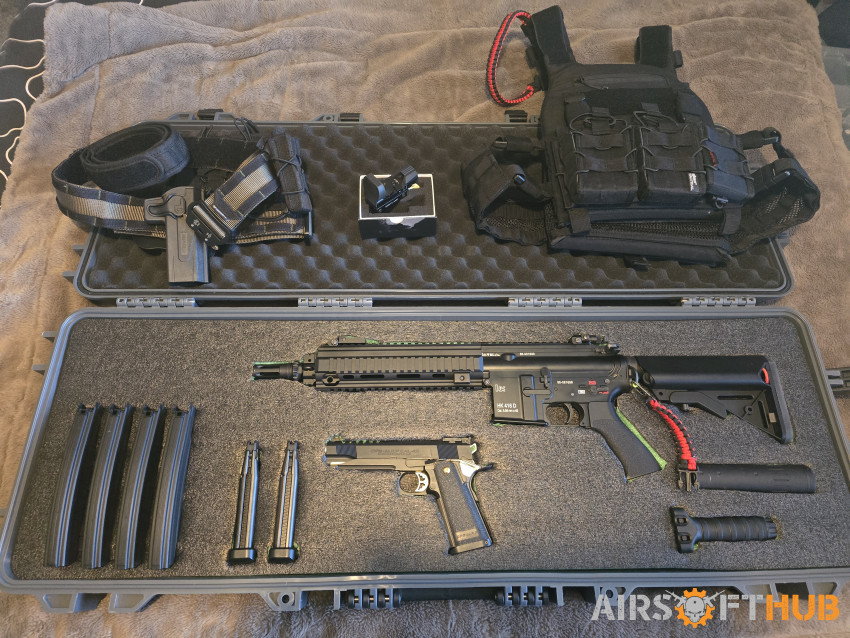 Tm hk416 bundle - Used airsoft equipment