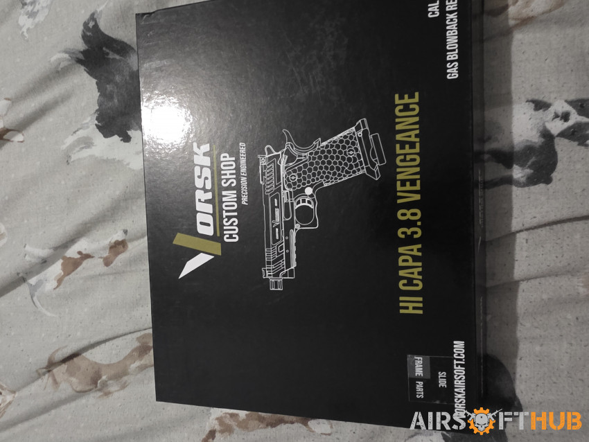 Vorsk hicapa 3.8 Vengeance - Used airsoft equipment