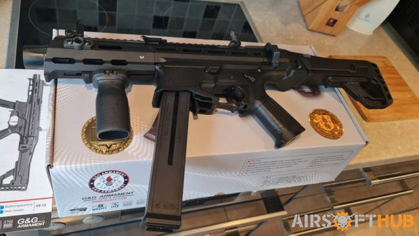 G&G MXC9 Submachine Gun - Used airsoft equipment