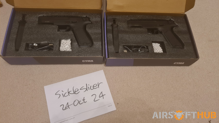 CYMA glock 18 AEPs, like new - Used airsoft equipment