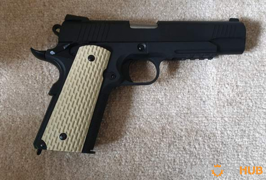 WE "KIMBER" M1911 PISTOL - Used airsoft equipment