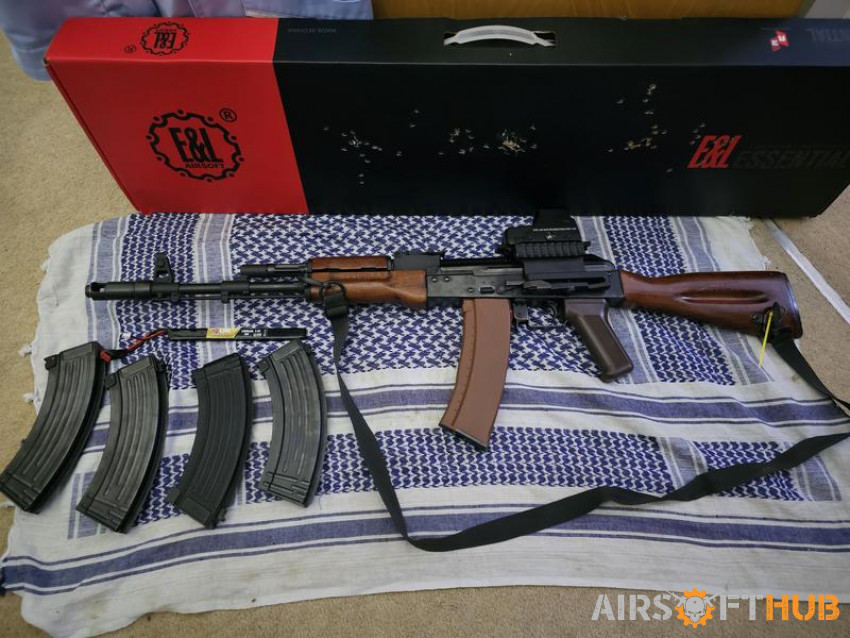 E&l ak - Used airsoft equipment