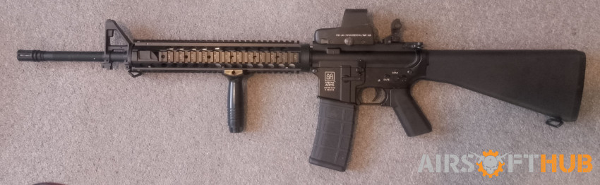 Full metal M16A4 with Eotech - Used airsoft equipment