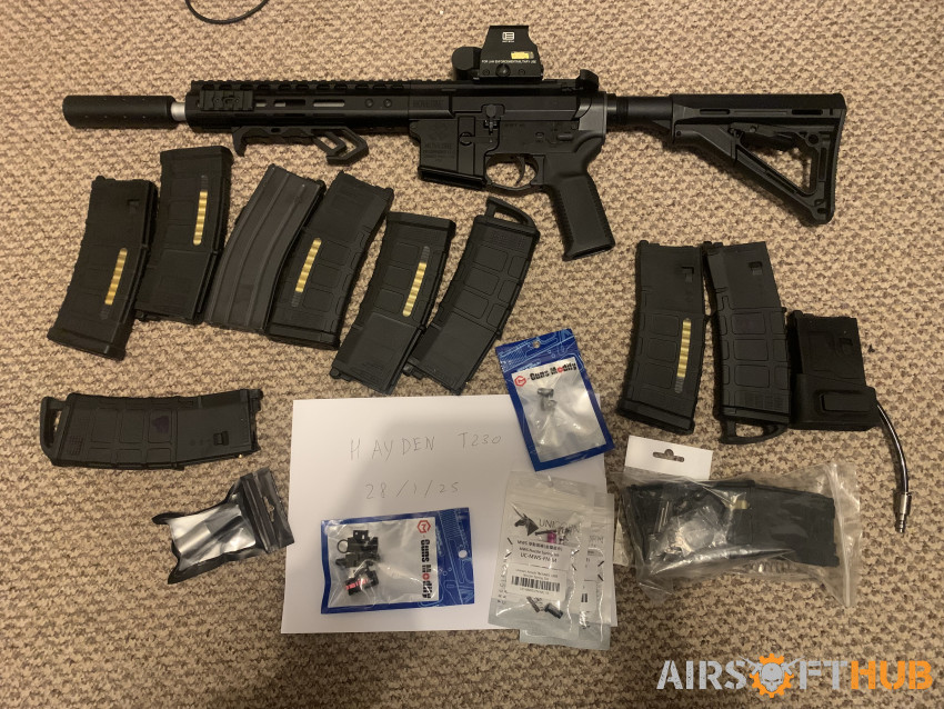 mws bundle - Used airsoft equipment