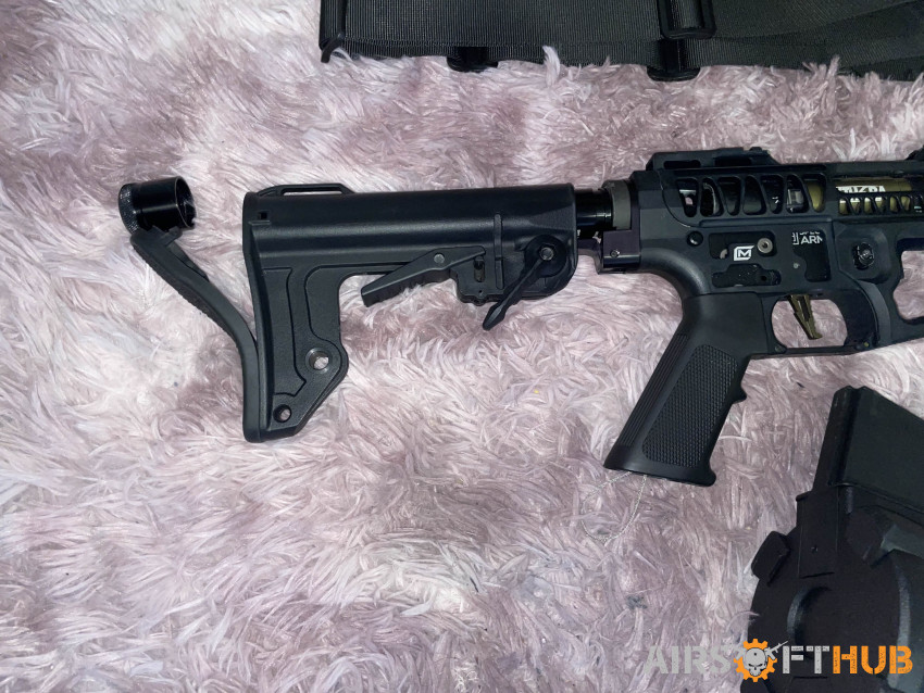 Skeletonized Polarstar Kythera - Used airsoft equipment