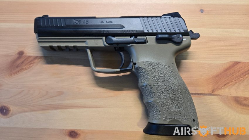 Tokyo Marui HK45 Pistol GBB - Used airsoft equipment