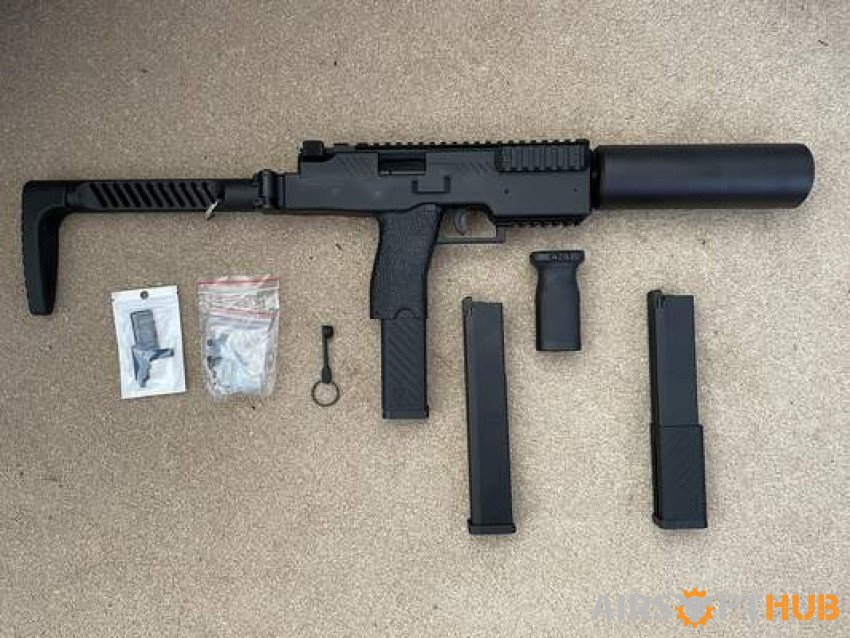 VORSK VMP-1 smg GBB bundle - Used airsoft equipment