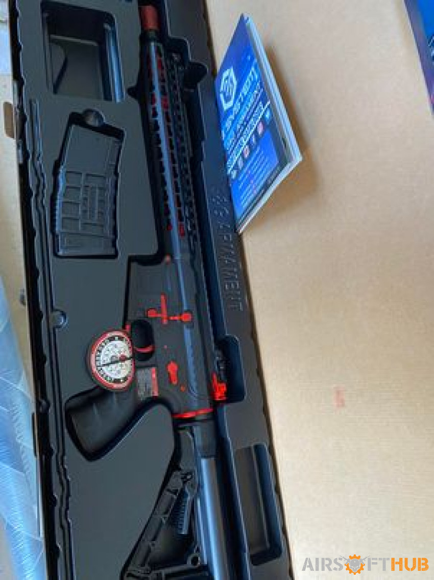 g&g cm16 srxl red edition - Used airsoft equipment