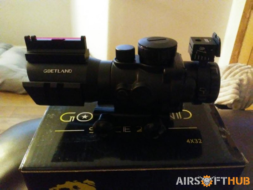 Goetland 4x32 Rifle Scope - Used airsoft equipment