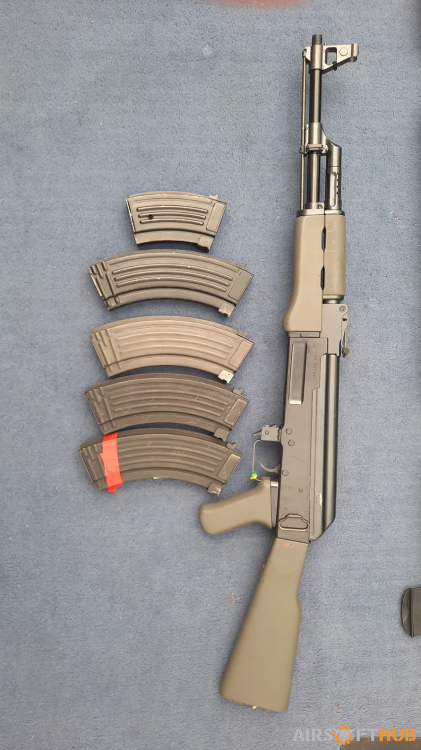 TM AK47 + Accsessories - Used airsoft equipment