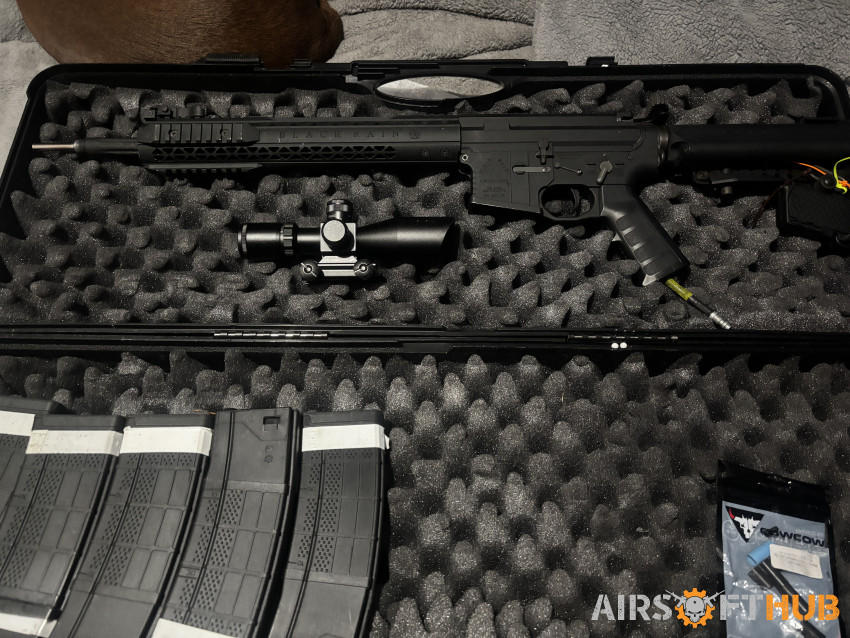 Kings arms  black rain hpa - Used airsoft equipment