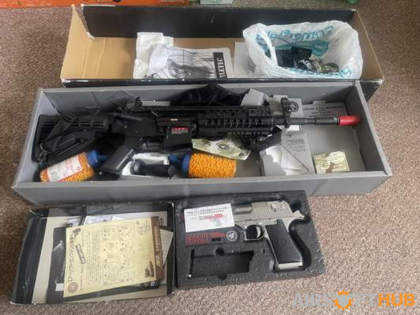 Airsoft gun - Used airsoft equipment