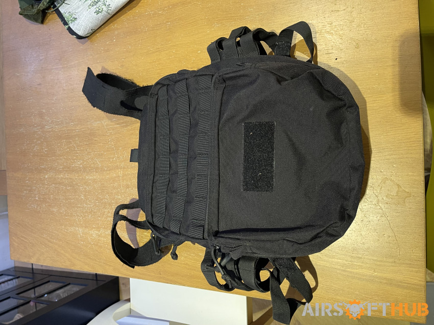 Black plate carrier - Used airsoft equipment