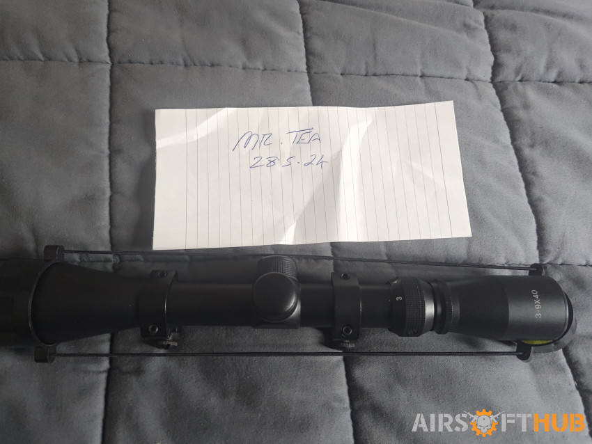 Sniper/Rifle Scope - Used airsoft equipment