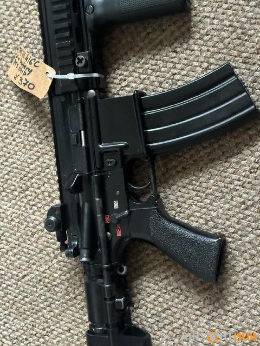 TM HK 416C riffle - Used airsoft equipment