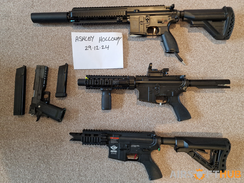 Few guns for sale - Used airsoft equipment