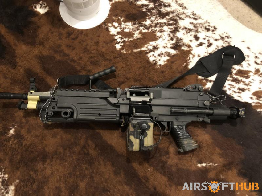 M249 saw A&K full metal - Used airsoft equipment