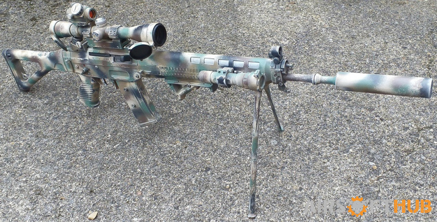 JG SG550 Custom painted. - Used airsoft equipment