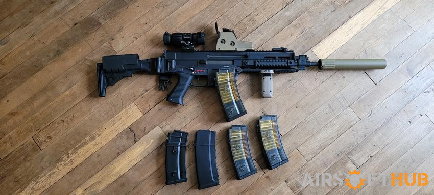 Collection of airsoft gear - Used airsoft equipment