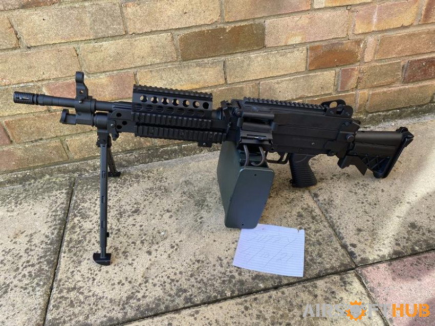 Specna Arms M249 Mk46 LMG - Used airsoft equipment