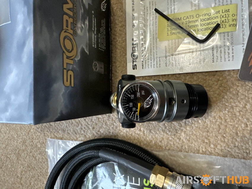 Storm Cat 5 reg and Line - Used airsoft equipment