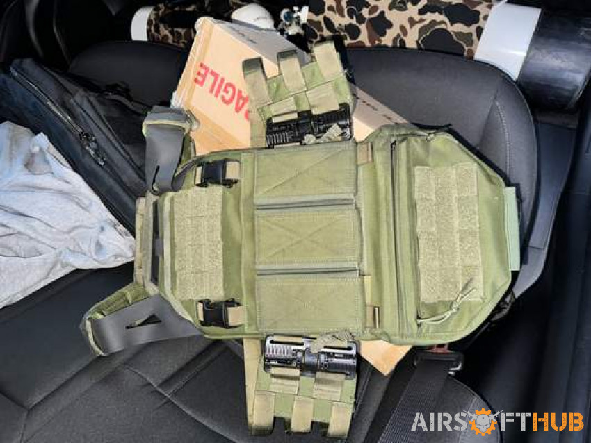 Warrior plate carrier - Used airsoft equipment