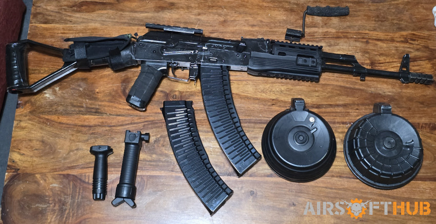 Unknown make Rust-style AK - Used airsoft equipment