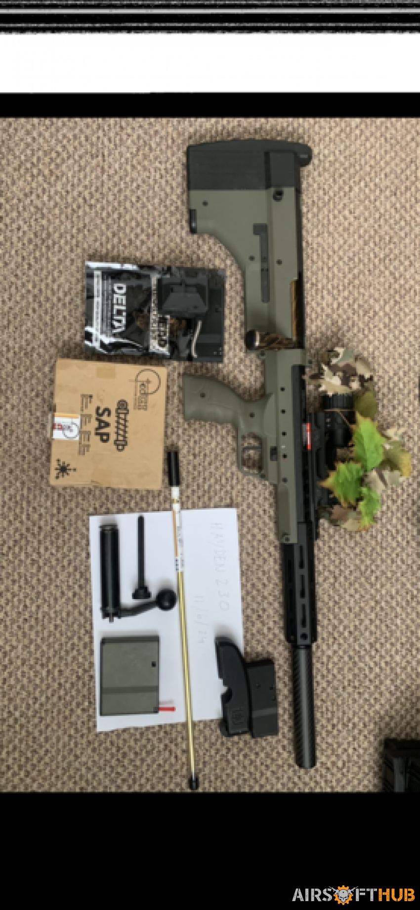 srs 16 a2 covert upgraded - Used airsoft equipment