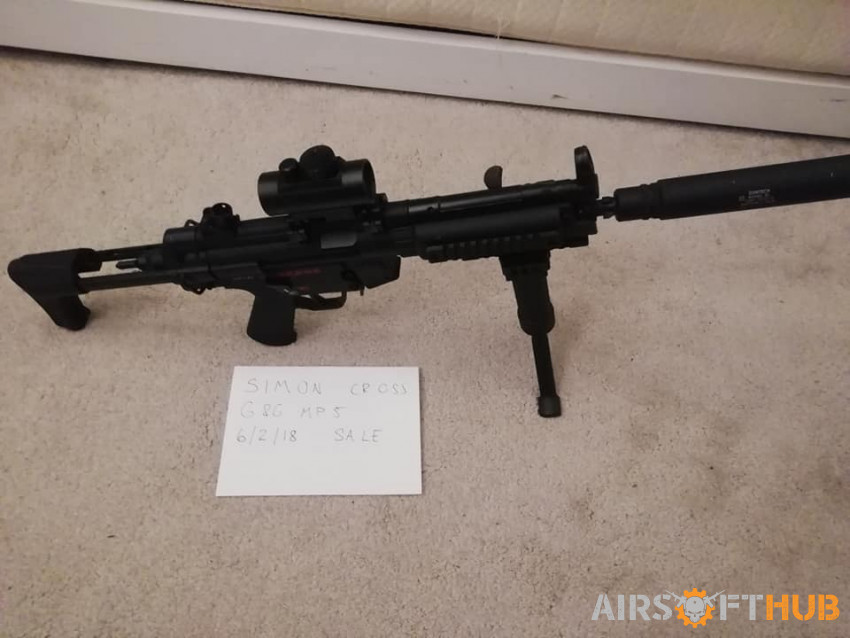 G&G MP5 SMG - Used airsoft equipment