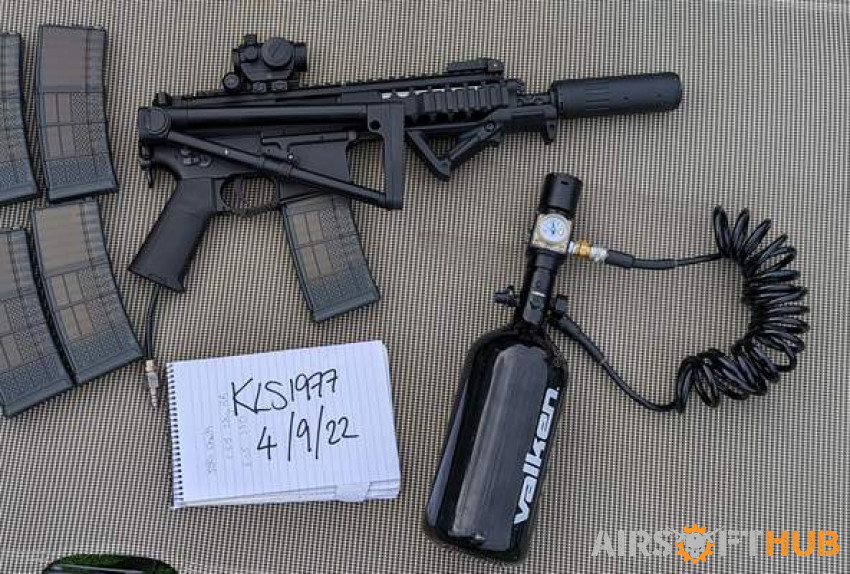 Pdw hpa package - Used airsoft equipment