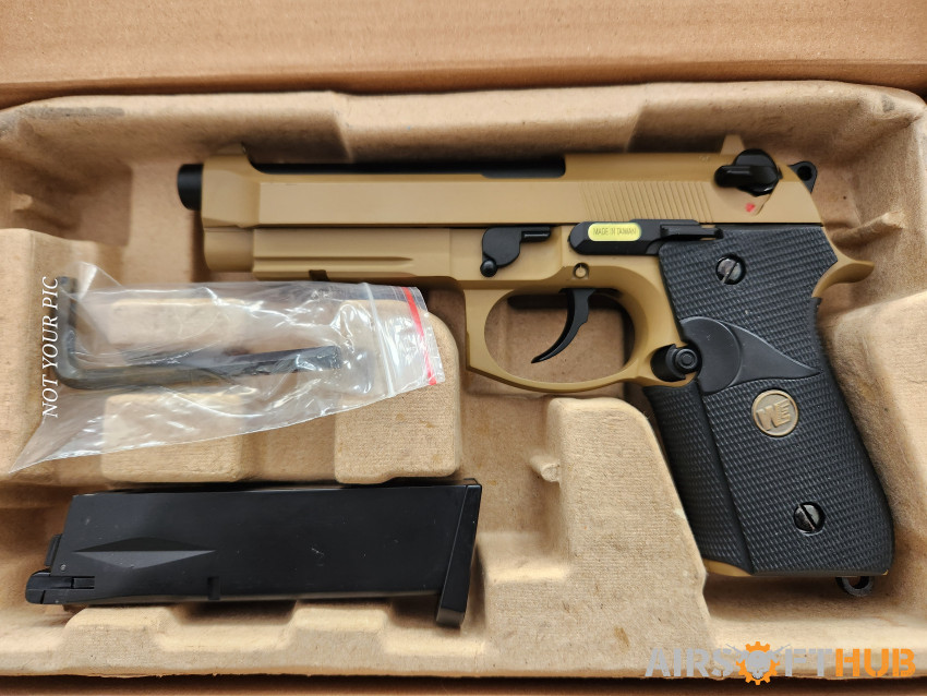 WE M9A1 Marine Tan - Used airsoft equipment