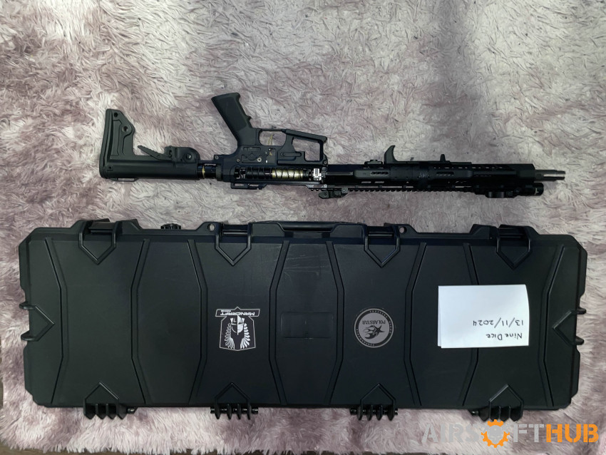 Skeletonized Polarstar Kythera - Used airsoft equipment