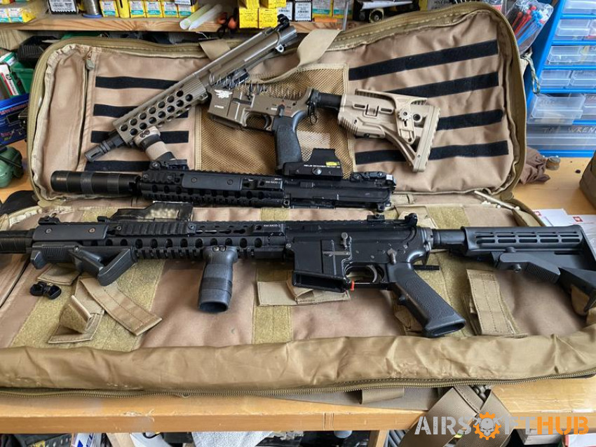 GHK M4 bundle - Used airsoft equipment