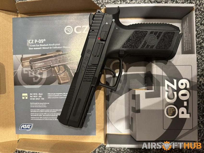 Asg cz P09 - Used airsoft equipment