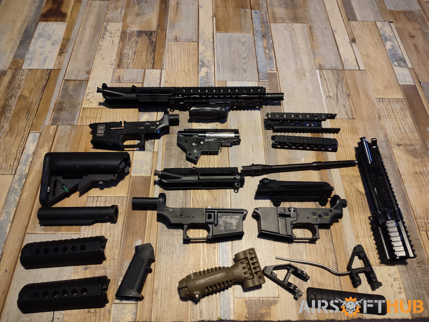 M4 parts - Used airsoft equipment