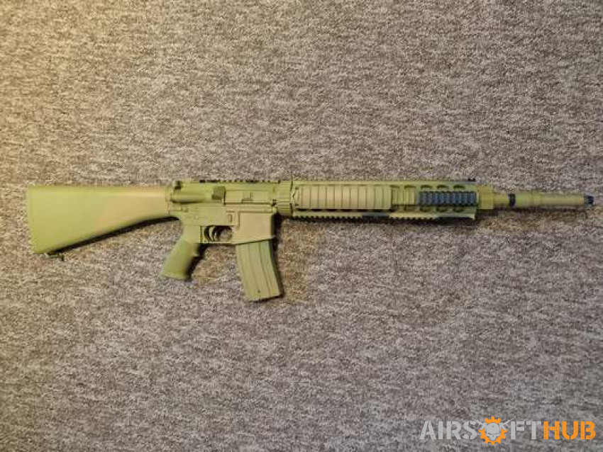 Golden Eagle M16A3 GBBR MK12 - Used airsoft equipment