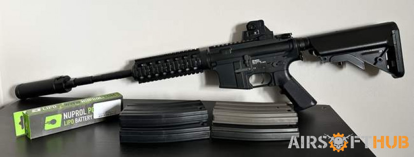 Full metal Nuprol Delta Sopmod - Used airsoft equipment