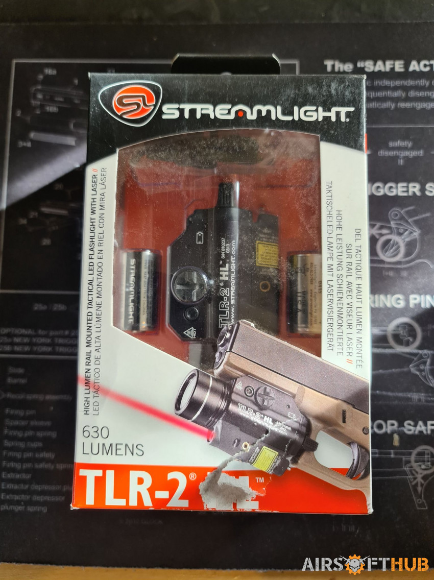 Streamlight TLR-2 HL + Switch - Used airsoft equipment