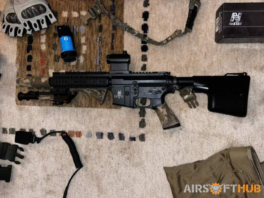 Bundle of gear - Used airsoft equipment